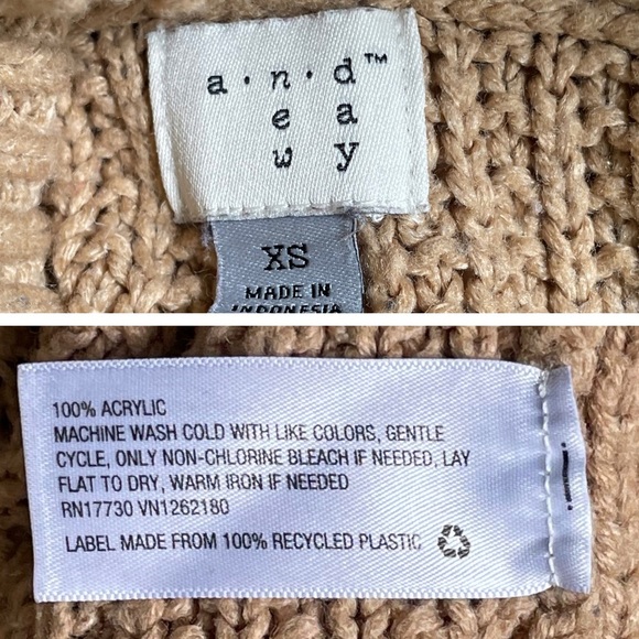 A NEW DAY KNIT COWL NECK SWEATER - Picture 5 of 5